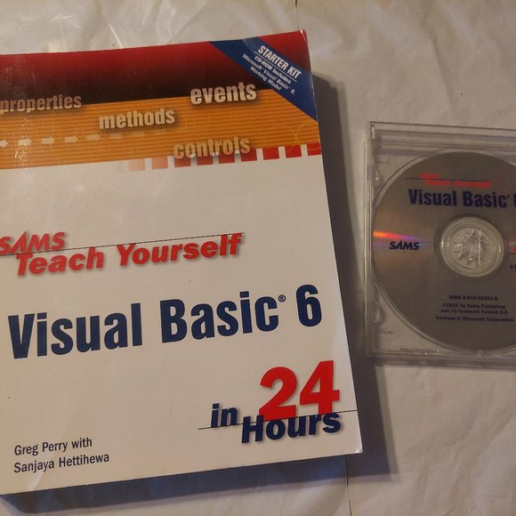 Visual Basic 6 book and cd - Picture 1 of 7